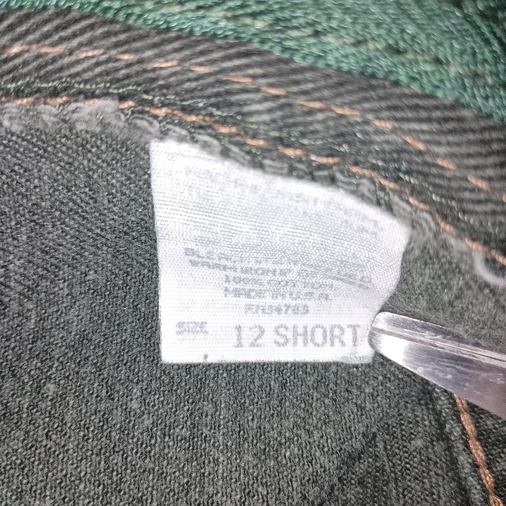 Vintage Lee Green High waist Mom Jeans Size Size 12 Short - Picture 5 of 13